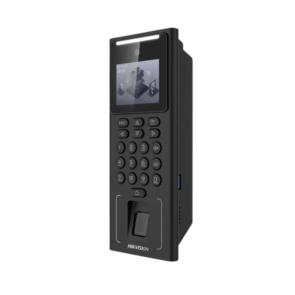 جهاز حضور وانصراف وتحكم بالدخول بالتعرف على الوجه والبصمة Hikvision DS-K1T321EFWX