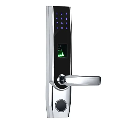 قفل فندقي ذكي ZKTeco TL400B-R بتقنية RFID وبصمة الإصبع - جهة اليمين
