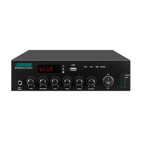 مضخم صوت ومكسر رقمي MP250UB بقدرة 250 واط