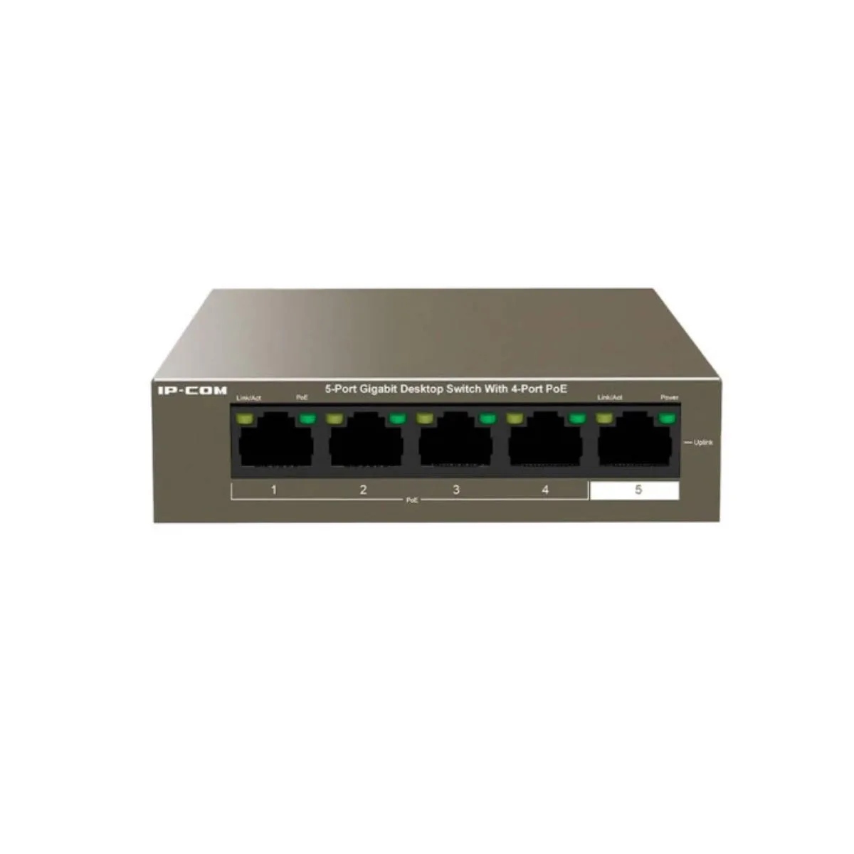 سويتش Gigabit PoE غير مُدار IP-COM G1105P-4-63W