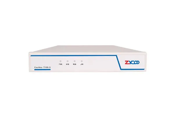 سنترال IP-PBX ‏ZYCOO CooVox T100-A202 بسعة 100 مستخدم